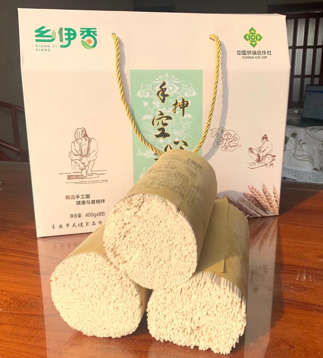 手工空心挂面